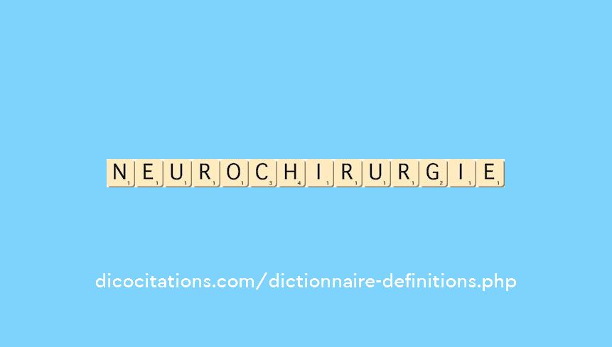 neurochirurgie