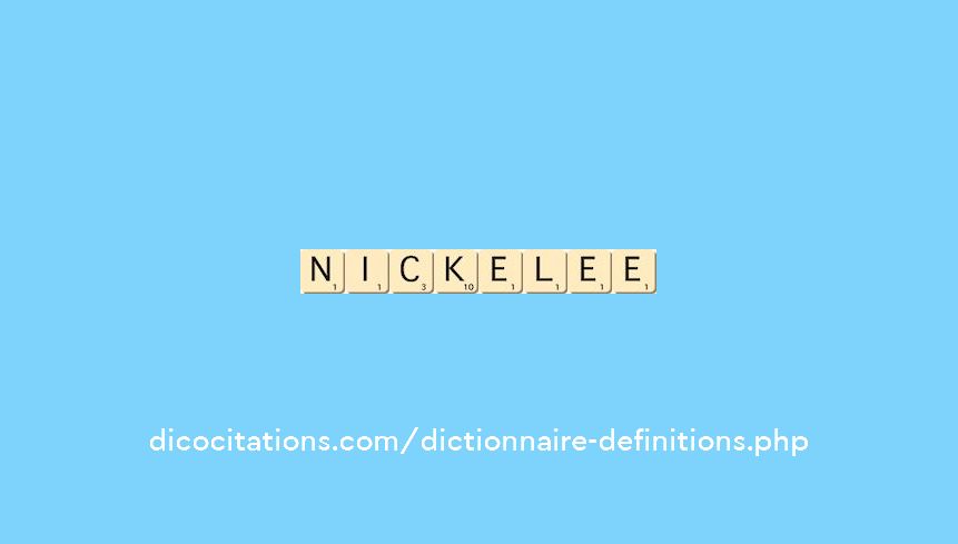 nickelee nickelee