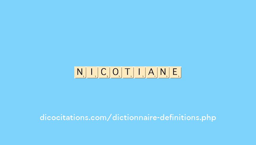 nicotiane