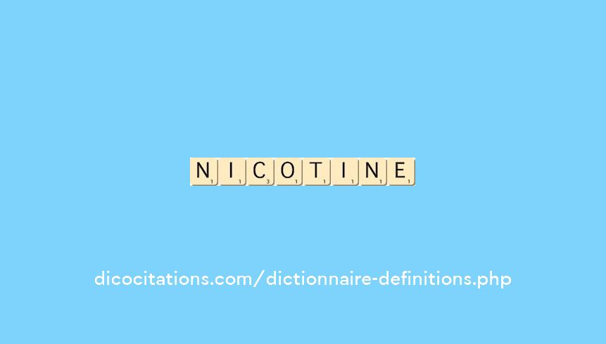 nicotine