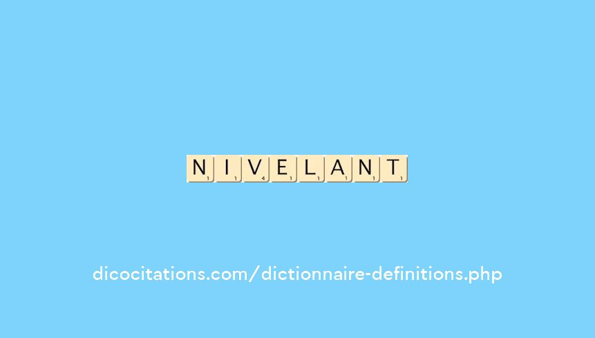 nivelant