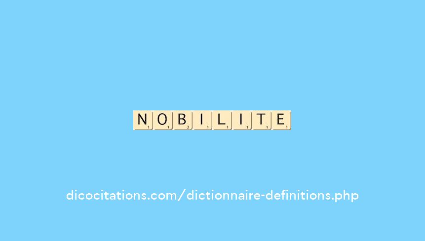 nobilite
