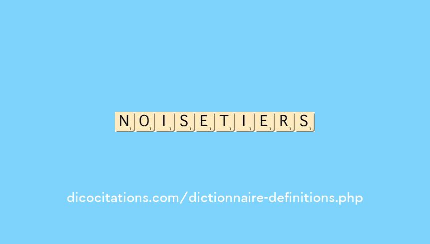 noisetiers noisetiers