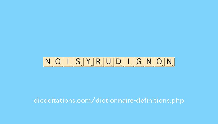noisy-rudignon noisy-rudignon