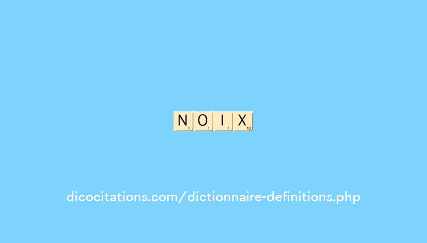 noix