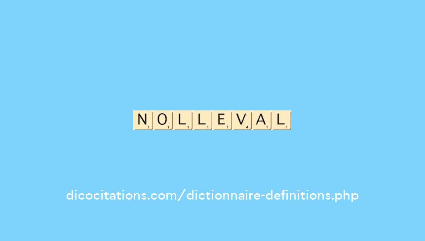 nolleval