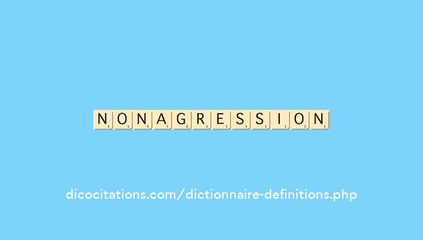 non-agression