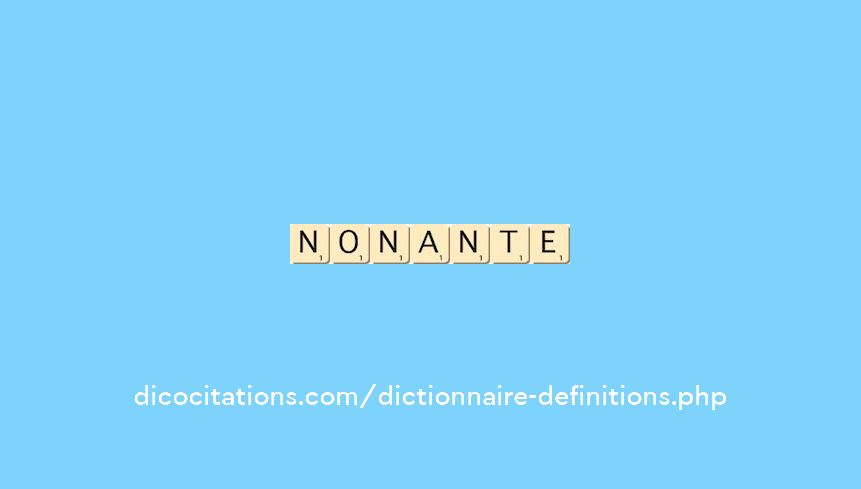 nonante