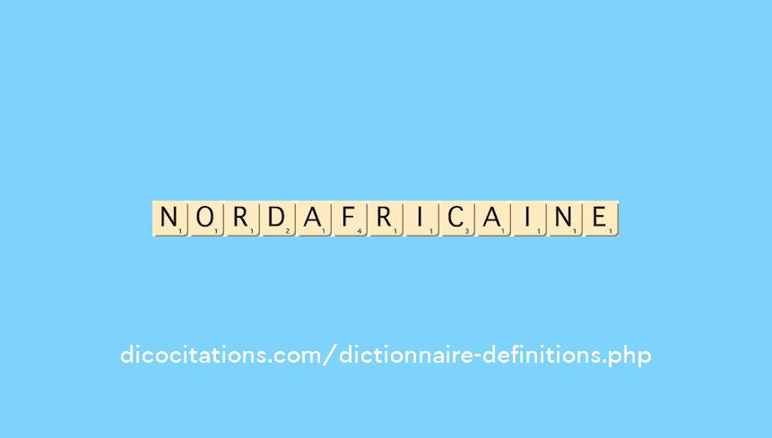 nord-africaine
