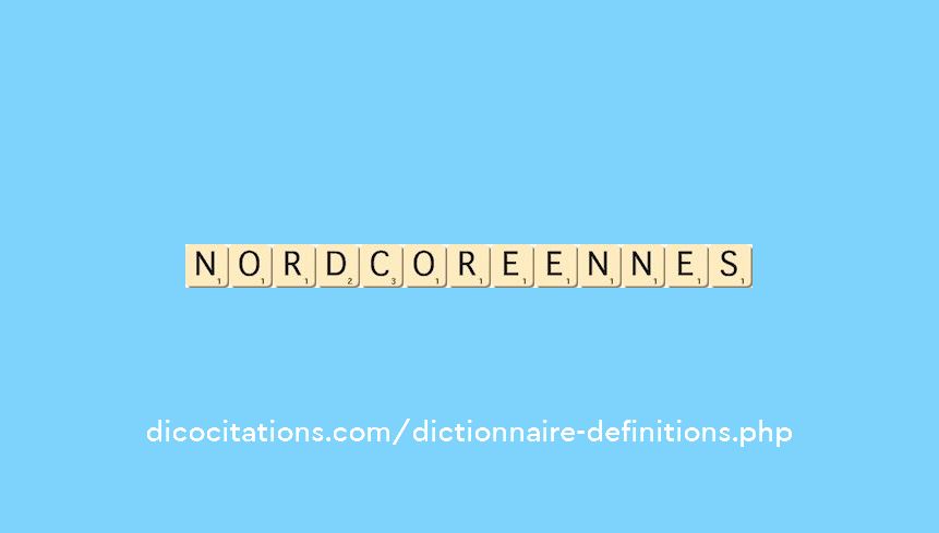 nord-coreennes nord-coreennes