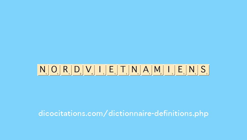 nord-vietnamiens nord-vietnamiens