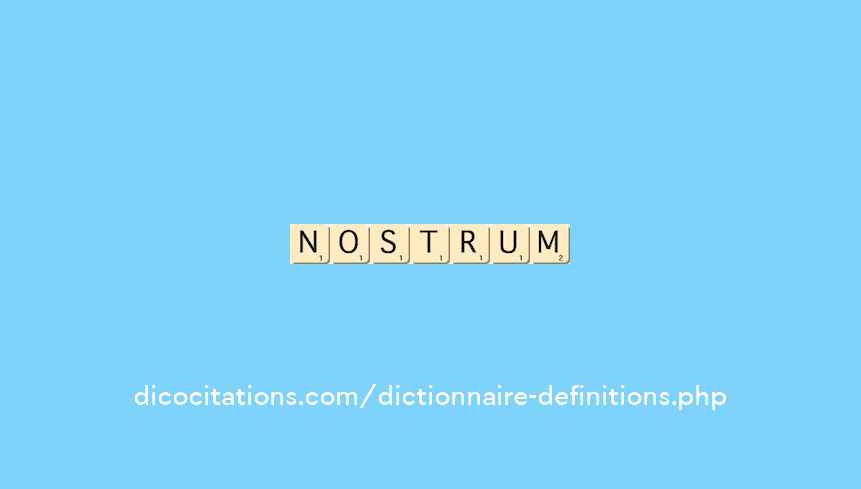 nostrum