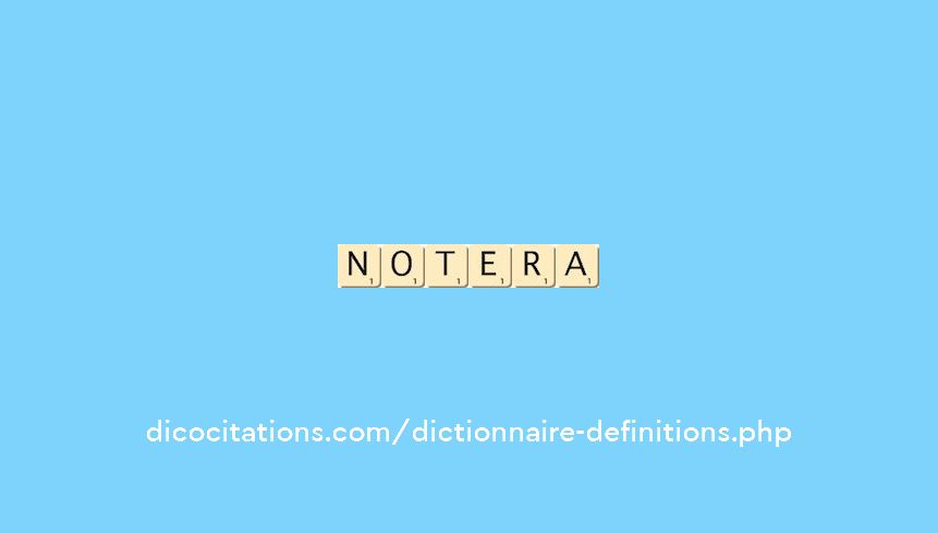 notera notera