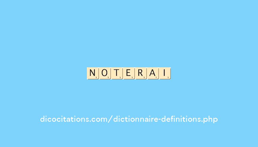 noterai
