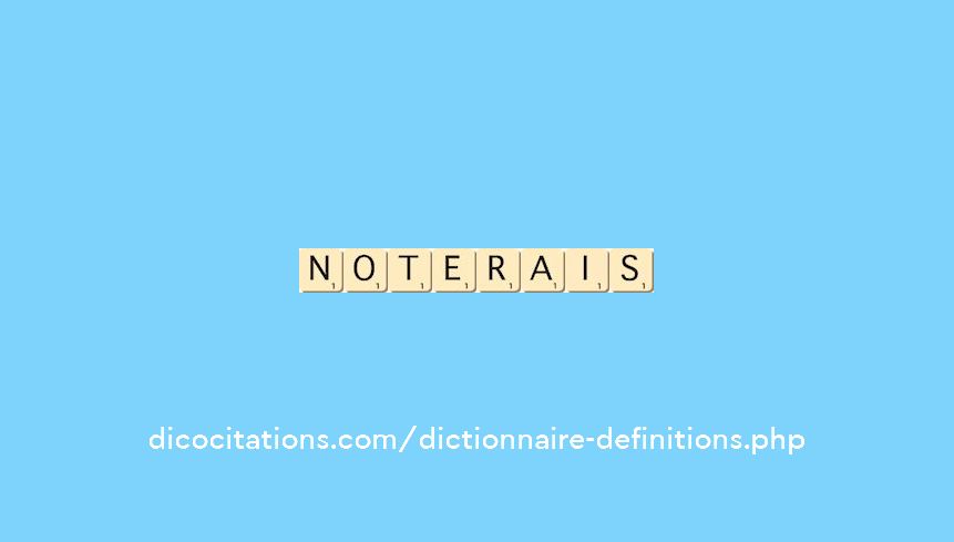 noterais