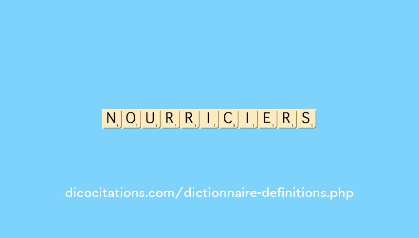 nourriciers nourriciers