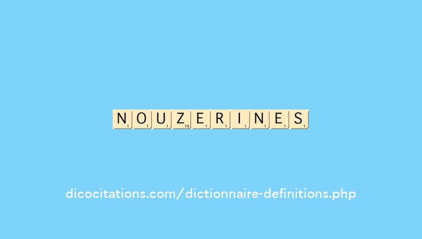 nouzerines