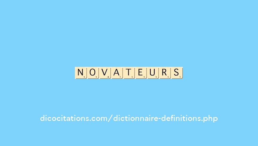 novateurs