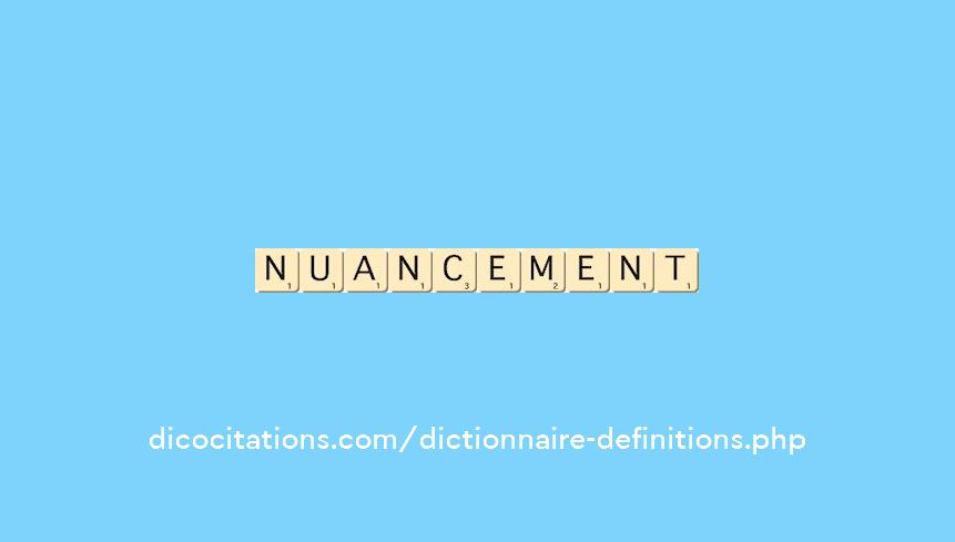 nuancement