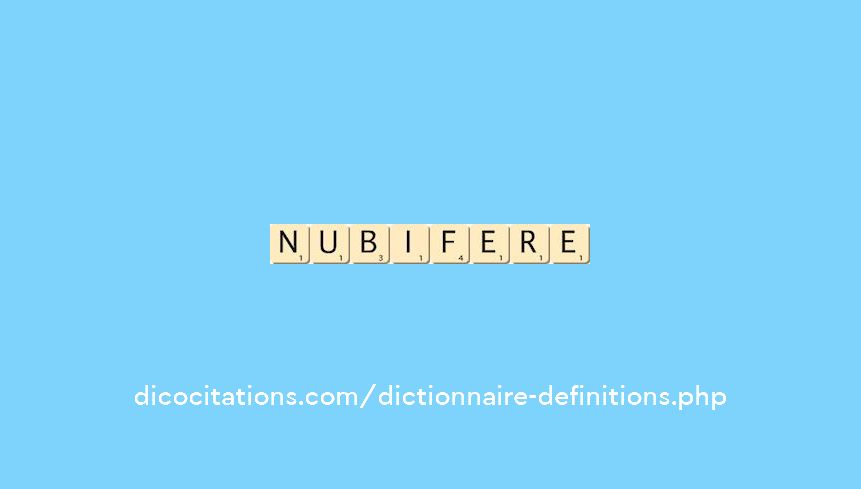 nubifere