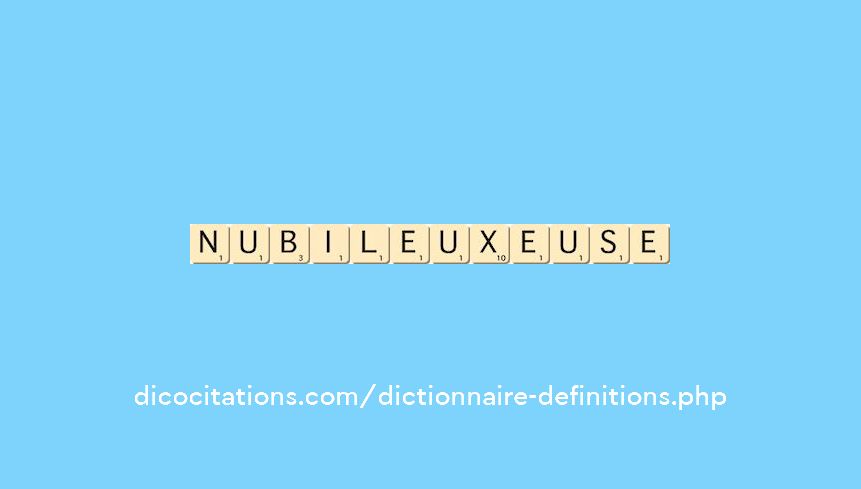 nubileux--euse