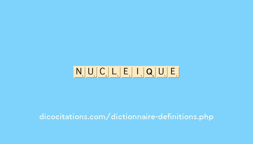 nucleique