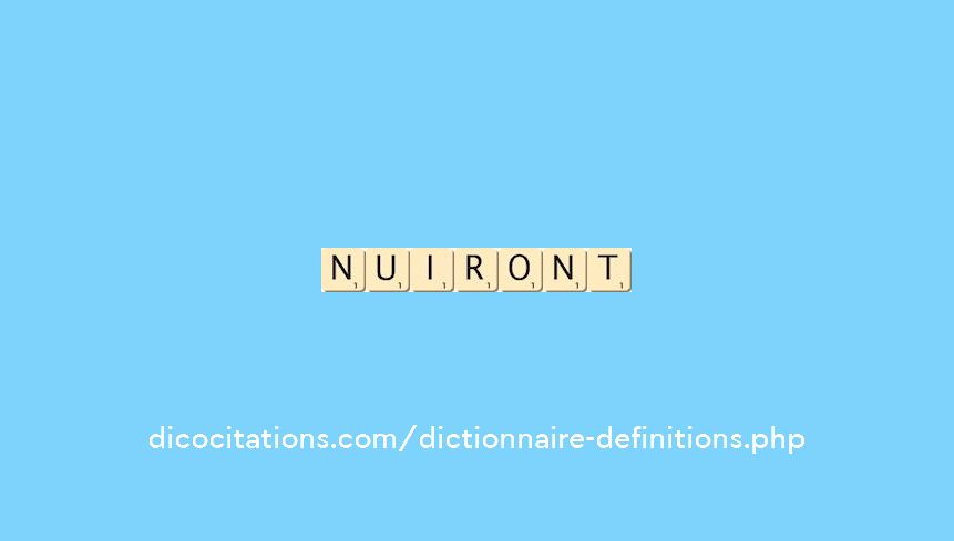 nuiront nuiront