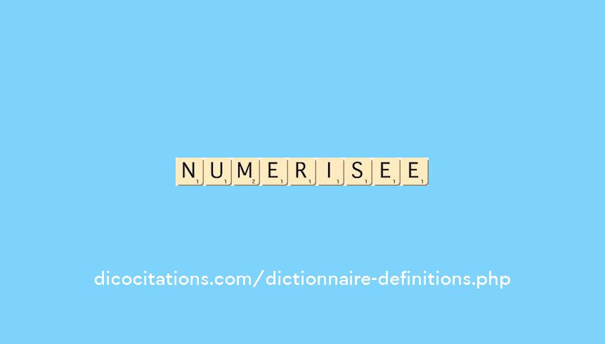 numerisee