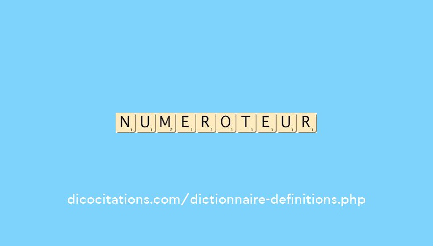 numeroteur