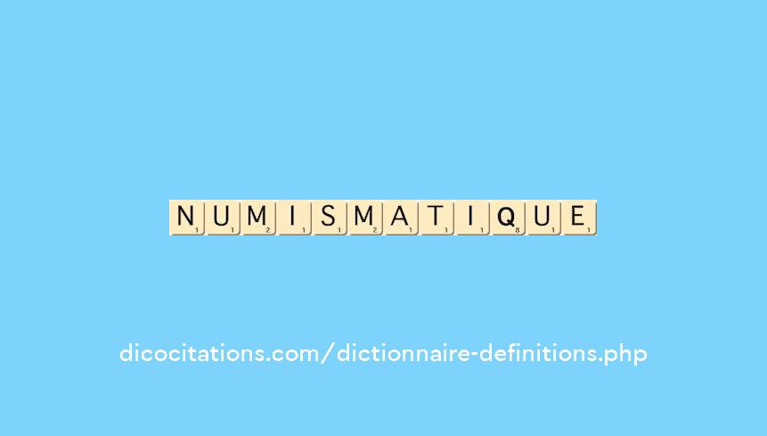 numismatique