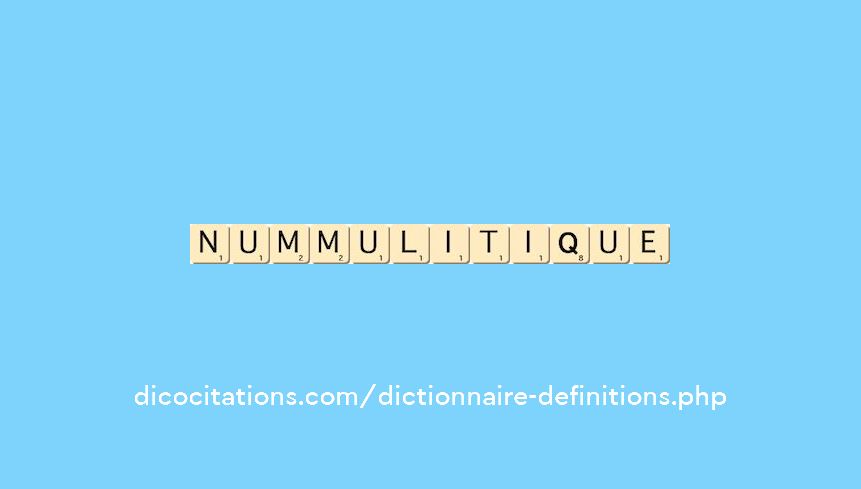 nummulitique