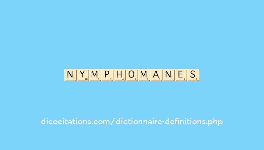 nymphomanes nymphomanes