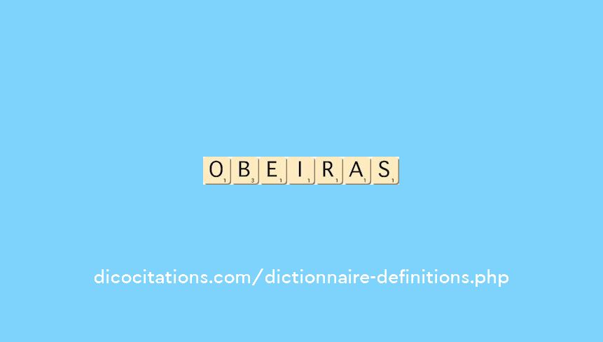 obeiras