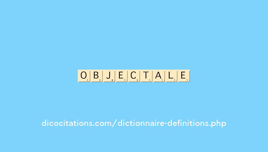 objectale objectale