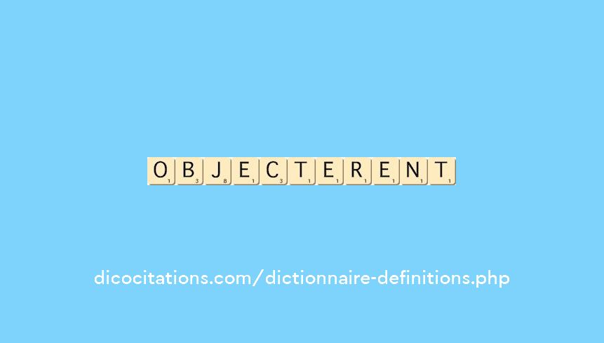 objecterent objecterent