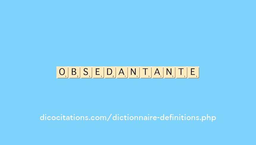 obsedant--ante