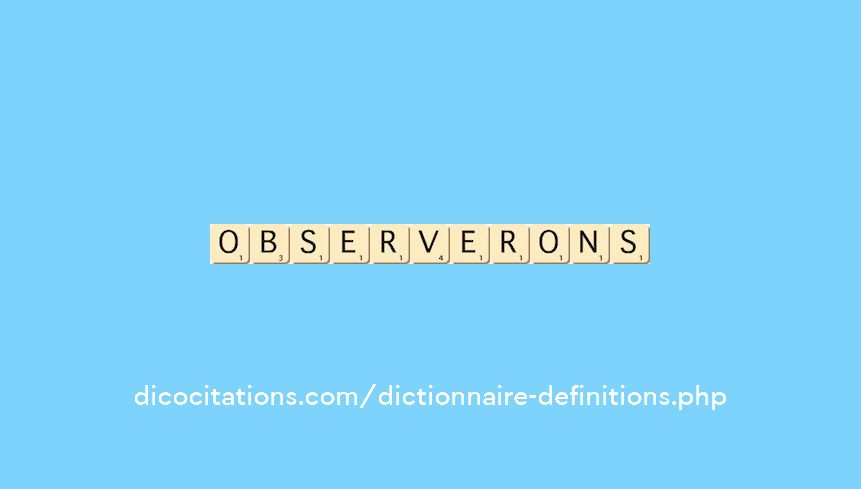 observerons observerons