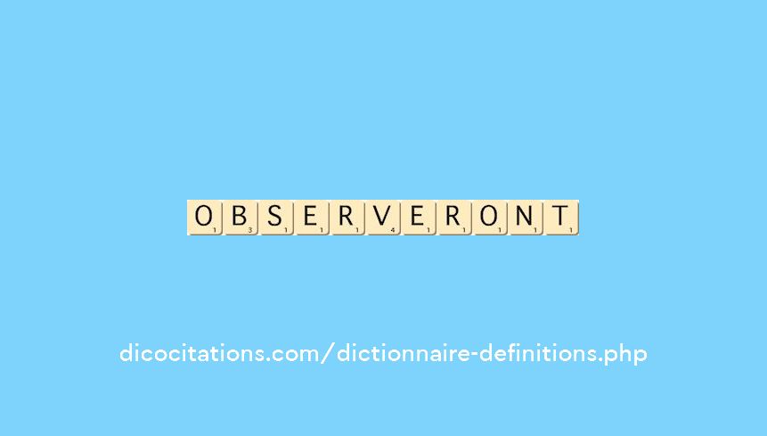 observeront observeront