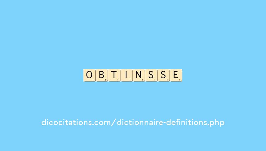 obtinsse