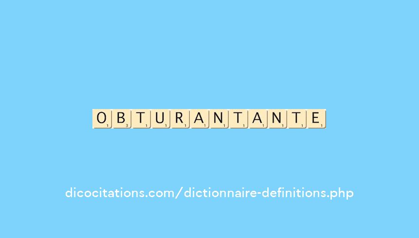 obturant--ante