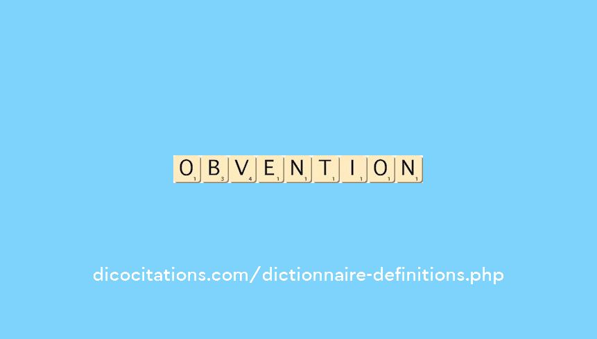 obvention