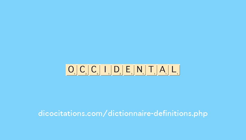 occidental occidental