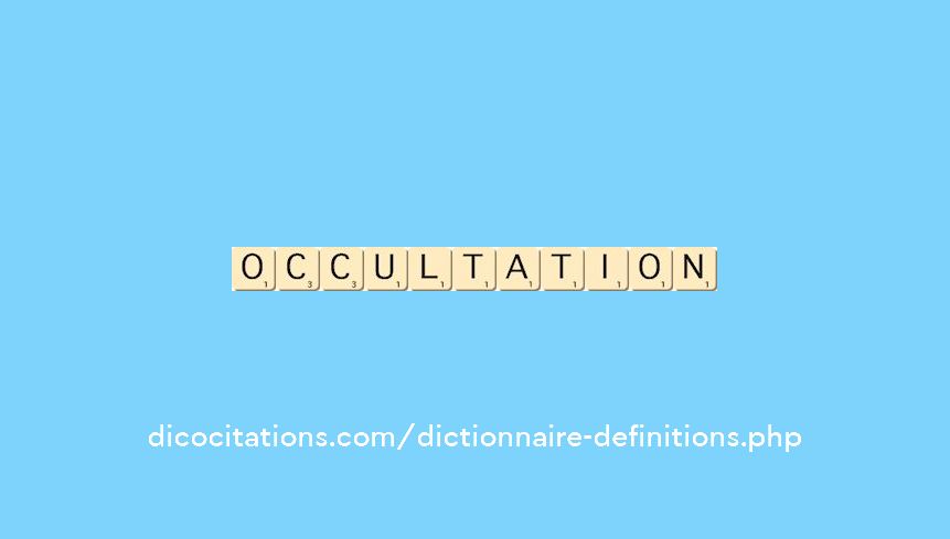 occultation