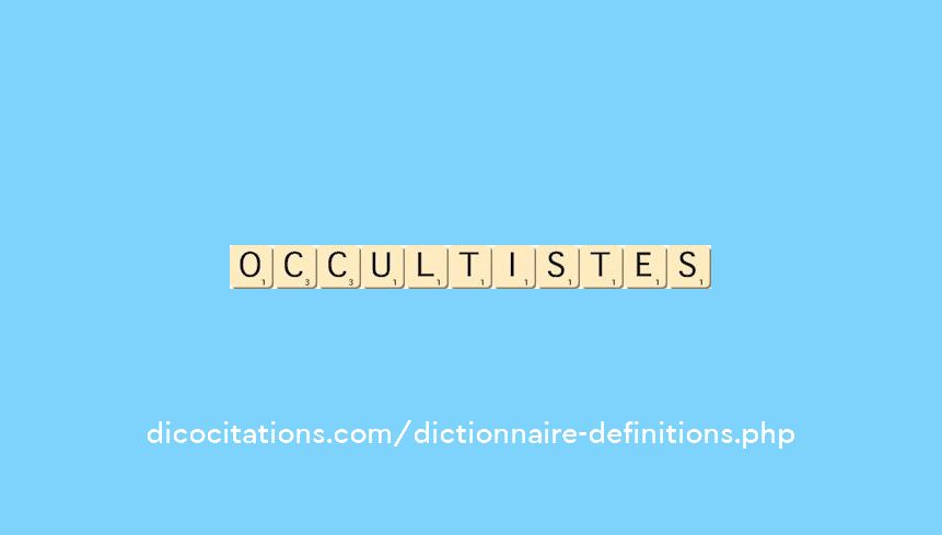 occultistes