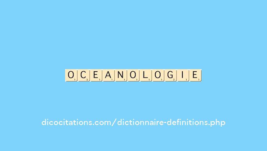 oceanologie oceanologie