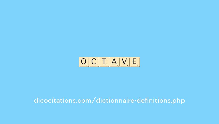 octave octave