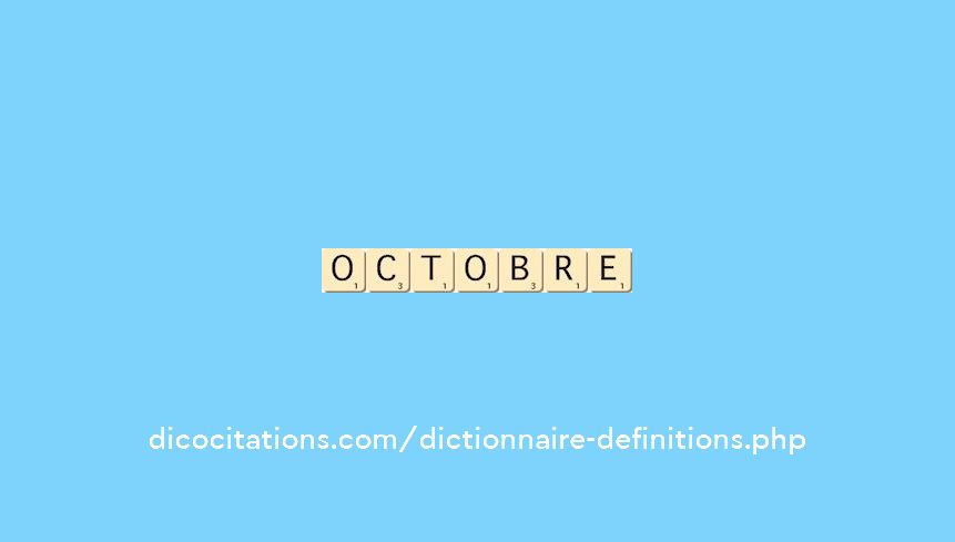 octobre
