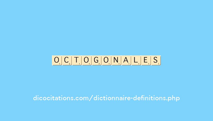 octogonales octogonales