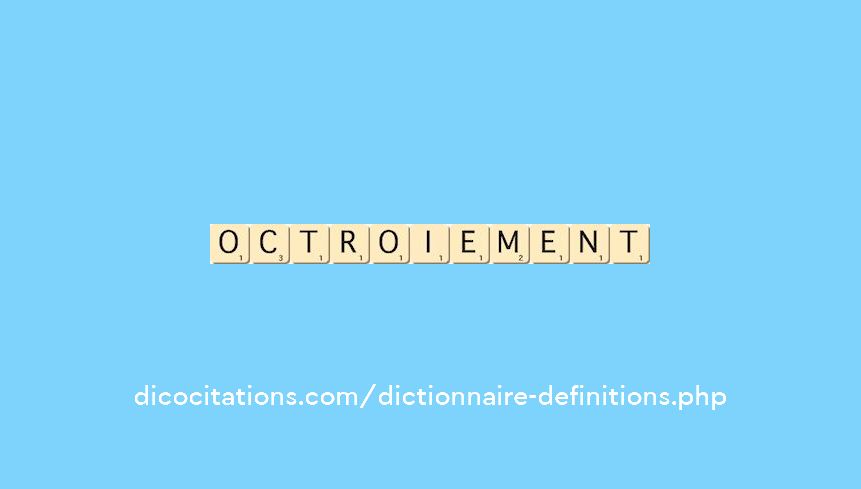 octroiement