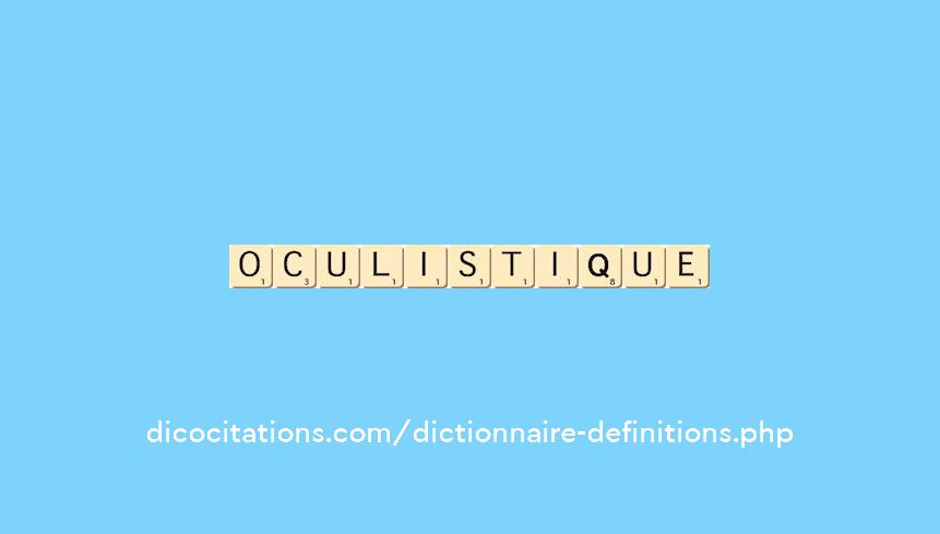 oculistique